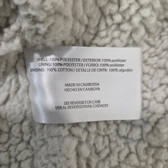 Orvis Classic Collection Sherpa Lined 1/4 Zip Sweater Fleece Mens L Logo Patch - Picture 14 of 15